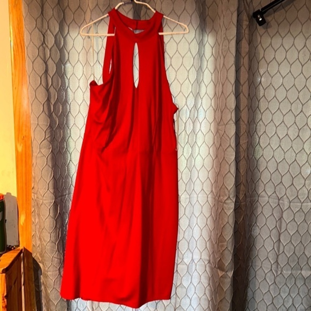 Red dress